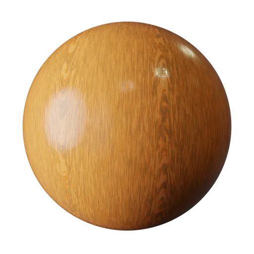 Procedural polished wood