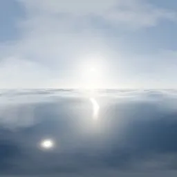 Bright Cloudy Horizon