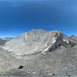 Mountain Bluesky Sunshine Cloud