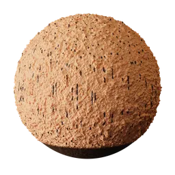 Procedural chocolate chip cookie