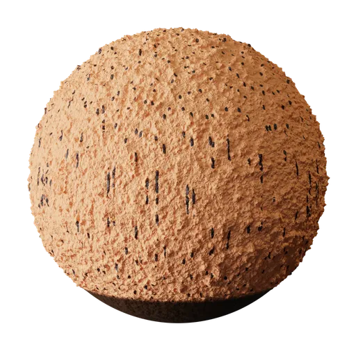 Highly detailed PBR texture for 3D rendering, ideal for Blender artists creating realistic food scenes.