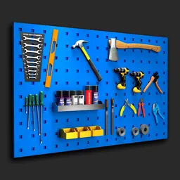Workshop Tool Organizer | Pegboard