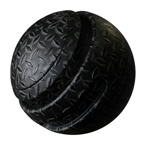 Black Diamond Plate Metal