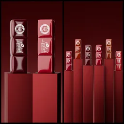 Teddy lipstick podium animation