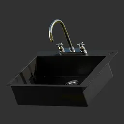 Sink S71 S712-F660 CR BK