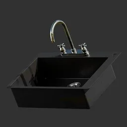Sink S71 S712-F660 CR BK
