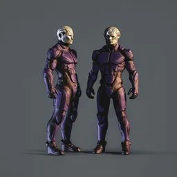 Alien Warrior (Rigged)