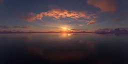 Heavenly Sunset Glacier Landscape