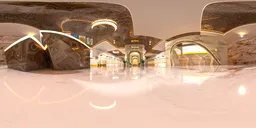 Futuristic Marble Luxe HDRI two