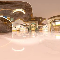 Futuristic Marble Luxe HDRI two