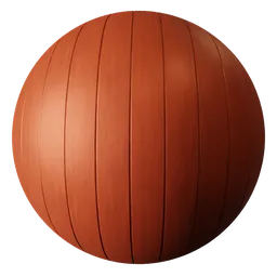 Wall Cladding Orange Red