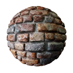 Rough Brick Wall Old