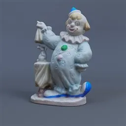Clown sculpture
