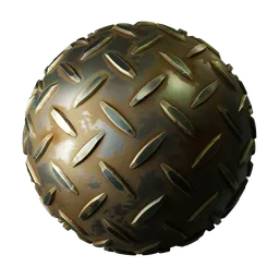 Stylized Metal Grid