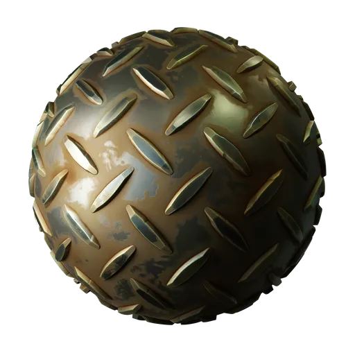 Stylized Metal Grid