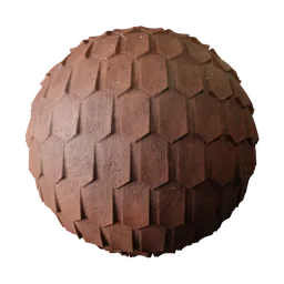 High-resolution dirty roof PBR texture for realistic 3D Blender material applications.