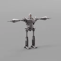 New Iron Giant Robot Full Rig