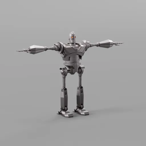 New Iron Giant Robot Full Rig