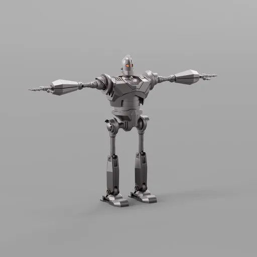 New Iron Giant Robot Full Rig