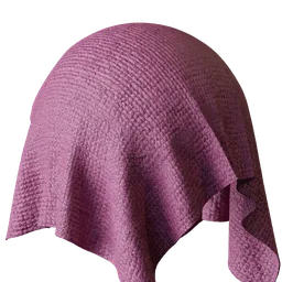 Magenta Terrycloth Fabric