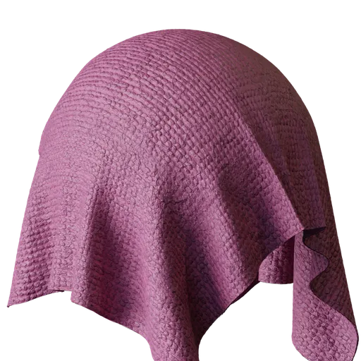 Magenta Terrycloth Fabric