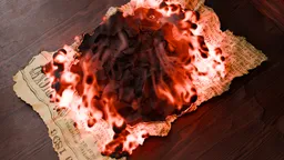Burning Paper parchment with VDB Fire