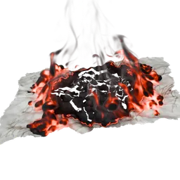 Burning Paper parchment with VDB Fire