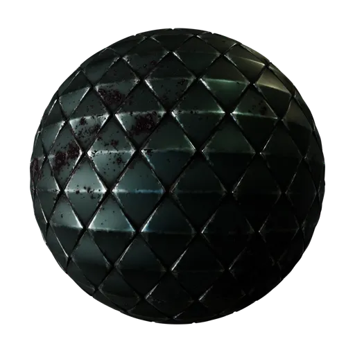 Sci-fi wall metal