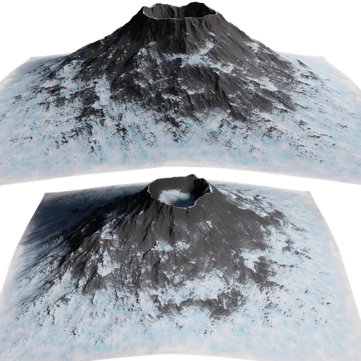 Volcano Snowy