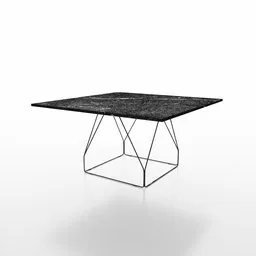 JG Table 140x140 cm 3D model