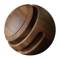 Walnut Parquet Planks