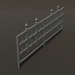 Modular Security Perimeter Fence
