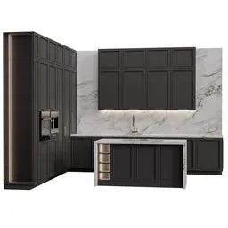 Neoclassical Kitchen