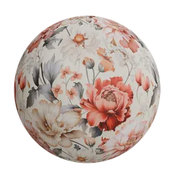 Floral wallpaper