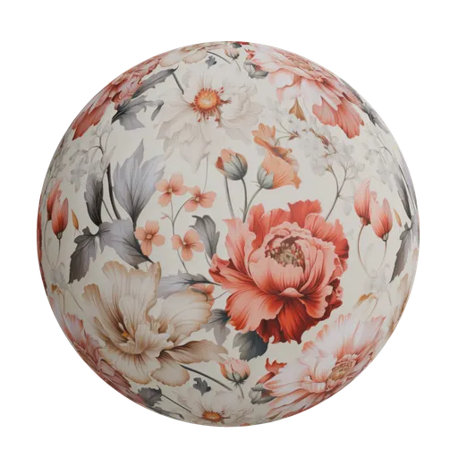 Floral wallpaper