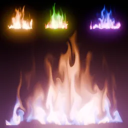 Animated Fire Plane - Advanced