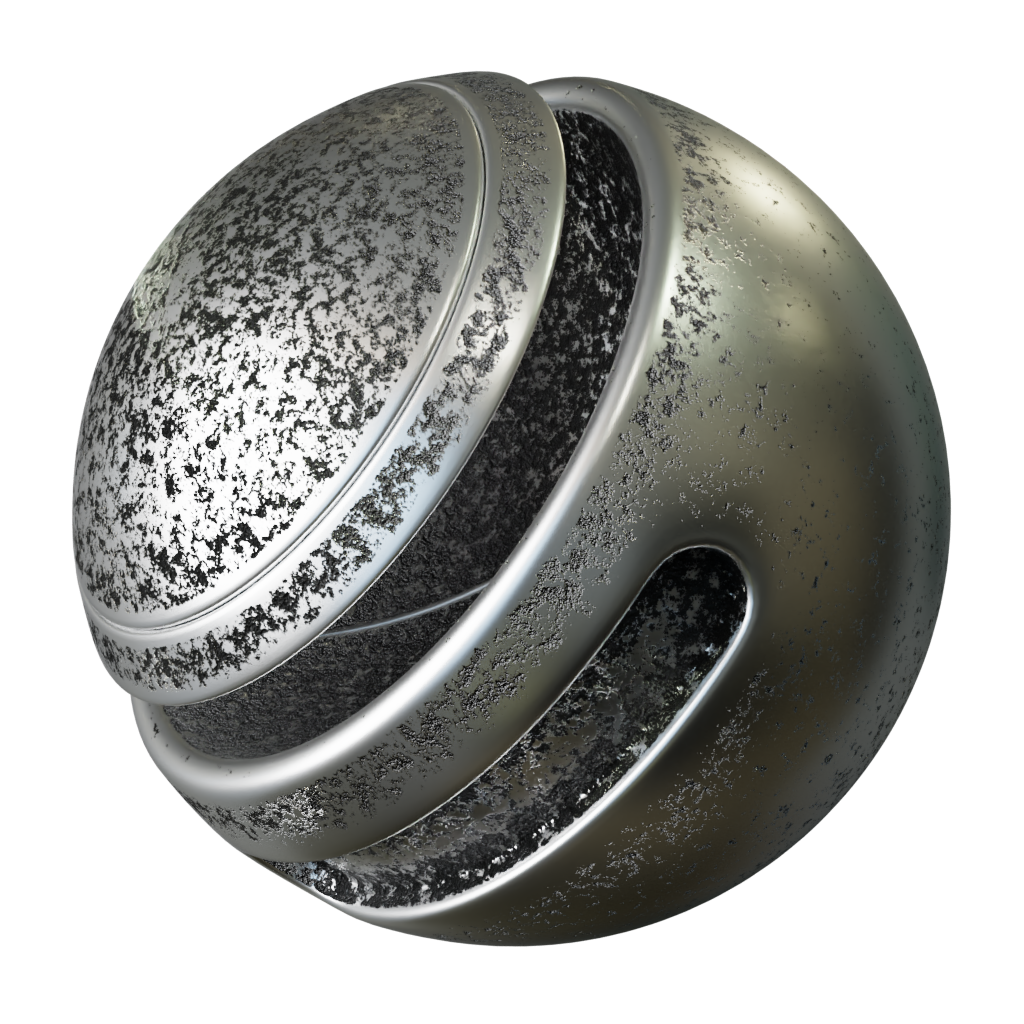 Old silver | FREE metal materials | BlenderKit