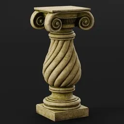 Stone Baluster Twist