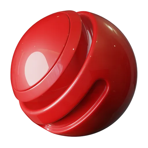Car paint red