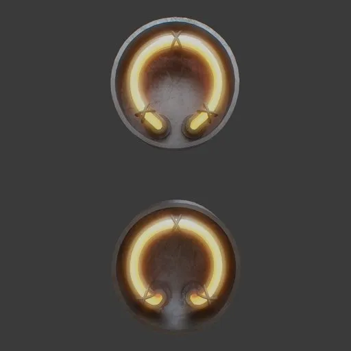 Neon Symbol Colon