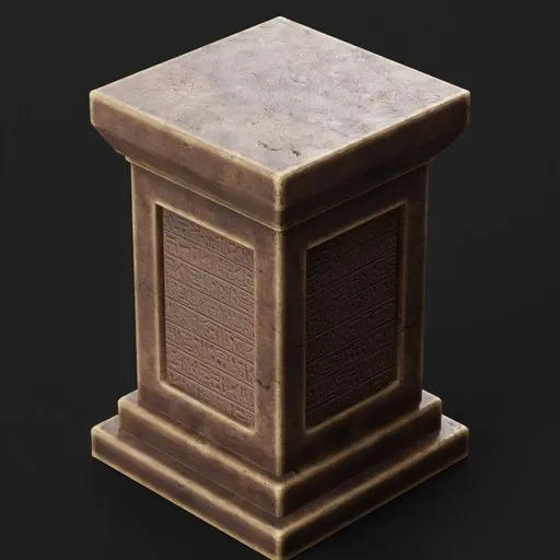 Plinth Egyptian Stone