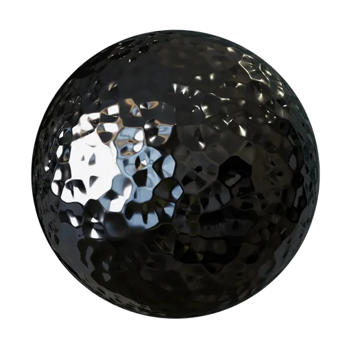 Pebbled Chrome Finish