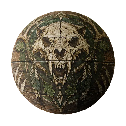 Beastmaster Arcane Wooden Chest