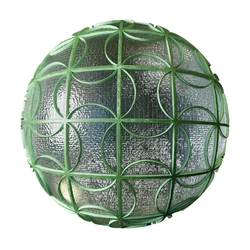 Glass Window Green