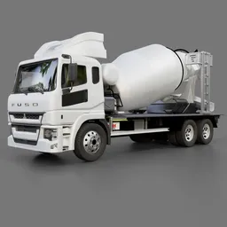 Mitsubishi Fuso Shogun Concrete Mixer