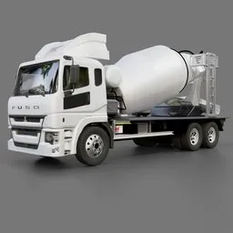 Mitsubishi Fuso Shogun Concrete Mixer
