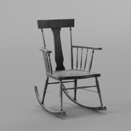 Black Rockin Chair