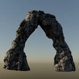 Rugged Arch Rock
