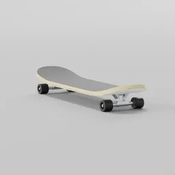 Modern Professional Skateboard Model