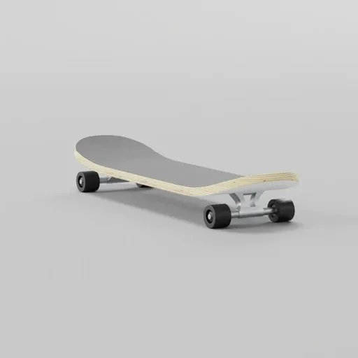 Modern Professional Skateboard Model